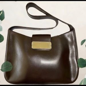 AUTHENTIC PRADA Vitello Metallo w card